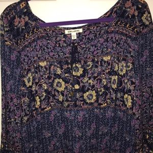 Purple flowy Billabong dress